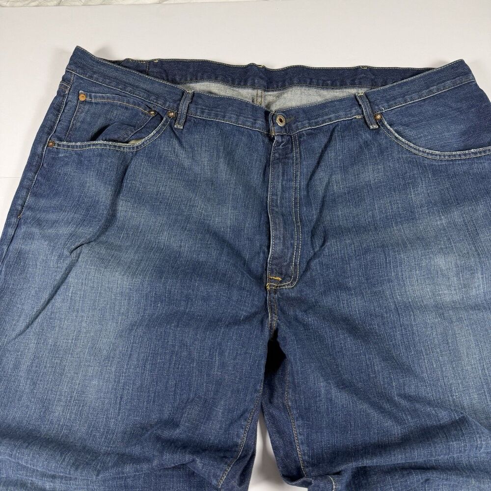Polo Jeans Co RL 1967 Ashmore Original Jeans Mens 50x32 Blue 100% Cotton - Picture 2 of 13